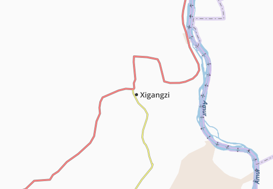 Xigangzi Map