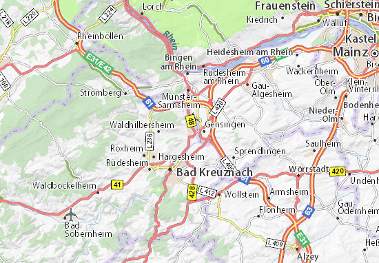 Mapa Langenlonsheim