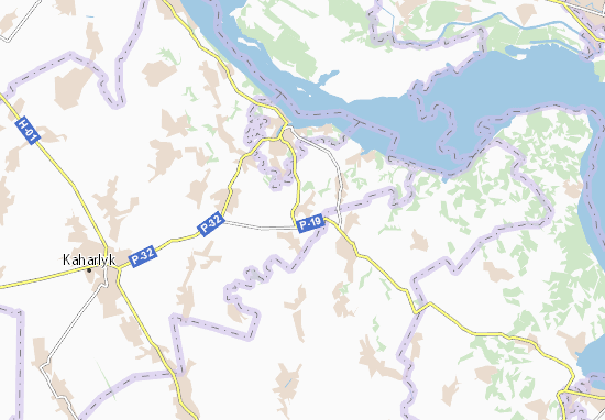 Karte Stadtplan Pivtsi