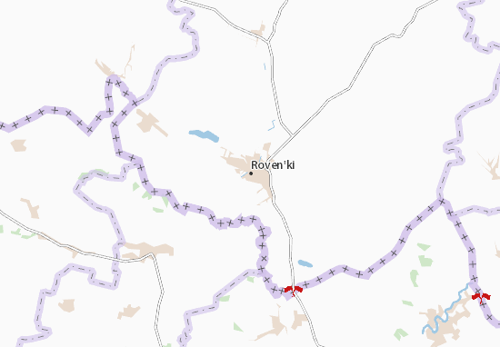 Karte Stadtplan Roven&#x27;ki