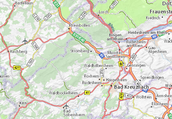 MICHELIN-Landkarte Schöneberg - Stadtplan Schöneberg - ViaMichelin