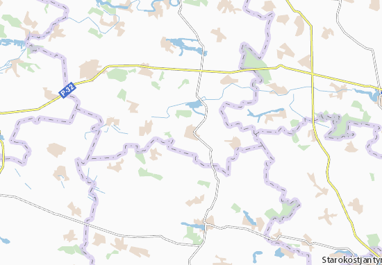 Kaart Plattegrond Nove Selo