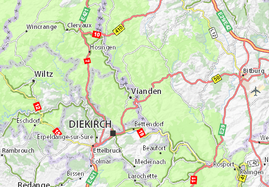 Mapa Scheierhaff
