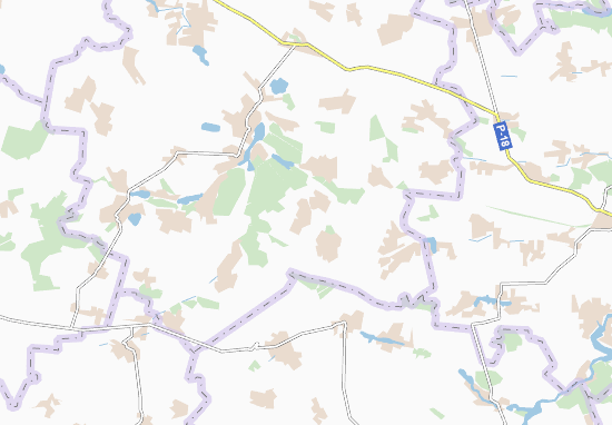 Mapa Pavelky