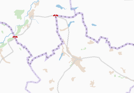 Karte Stadtplan Lantrativka