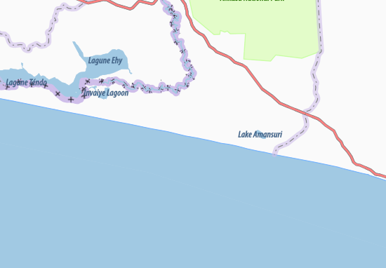 Mapa Bonyere