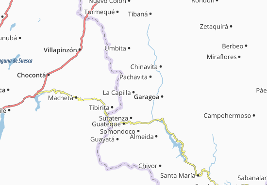 Mapa La Capilla