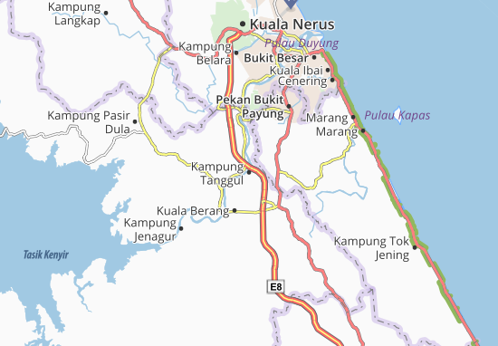 Mapa Kampung Tanggul