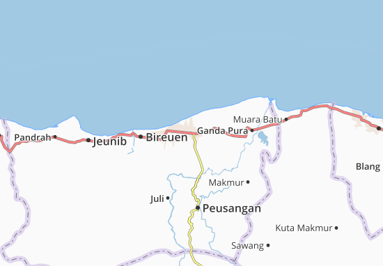 Peusangan Map