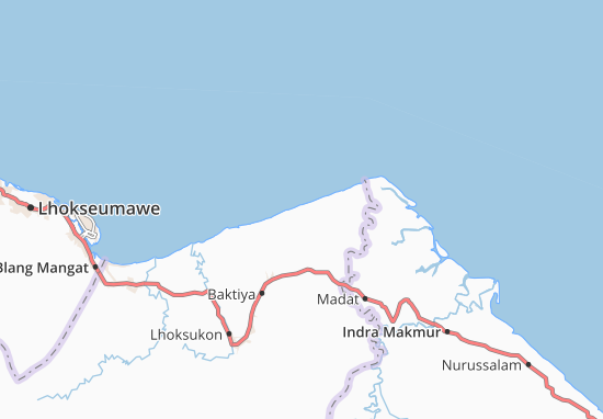 Mapa Seunudon