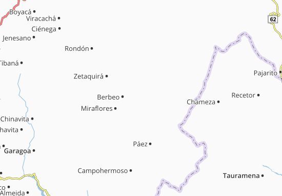 Mapa San Eduardo