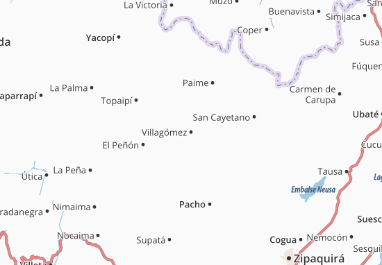 Mapa Villagómez