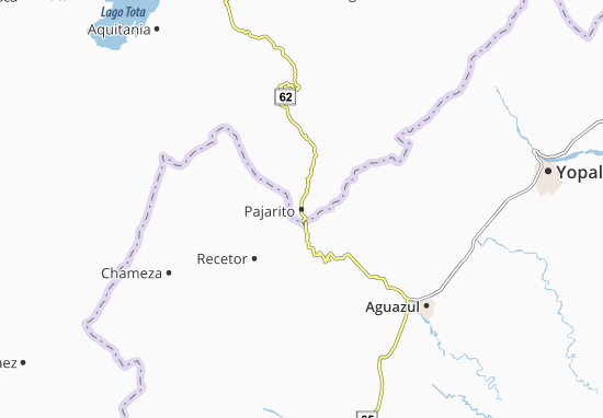 Pajarito Map