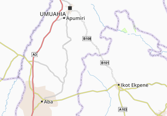 Mapa Abuakpo-Alatsha