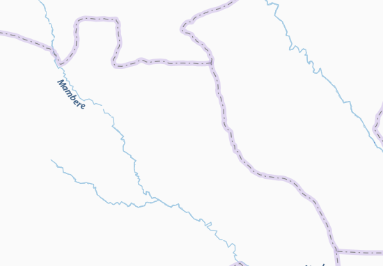Mapa Bafio Bougani
