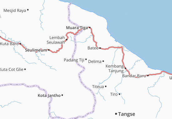 Mappe-Piantine Padang Tiji