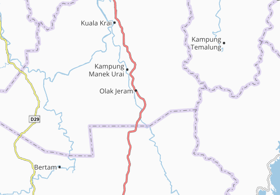 Mapa Kampung Manjor