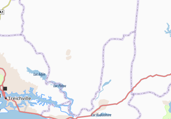 Karte Stadtplan Monga