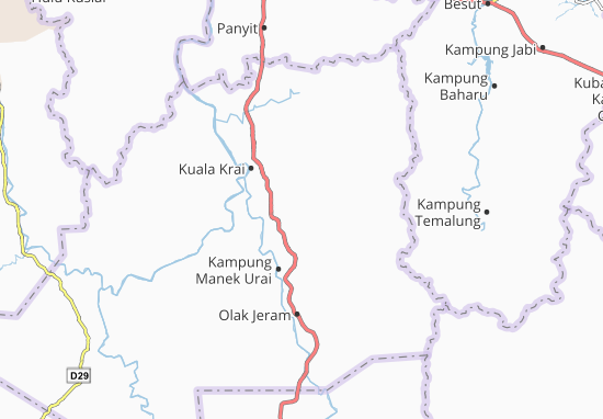 Mapa Kampung Temaleh