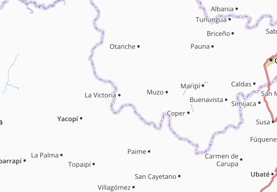 Mapa Quipama