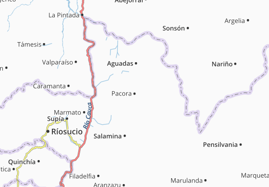 Mapa Pacora