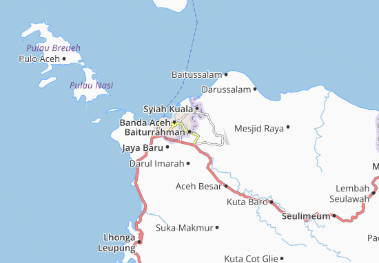 Mapa Baiturrahman