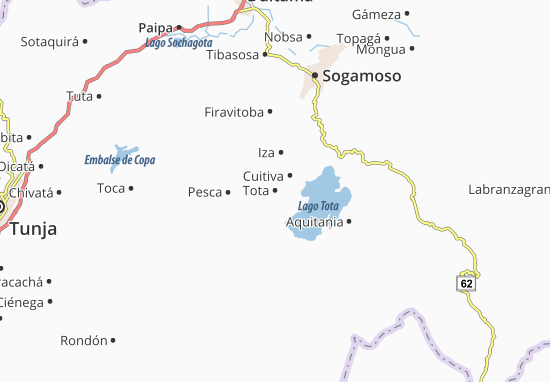 Mapa Tota