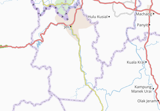 Mapa Kampung Lubok Bongor
