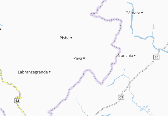 Kaart Plattegrond Paya