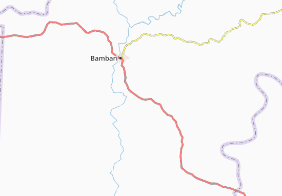 Karte Stadtplan Rekondji