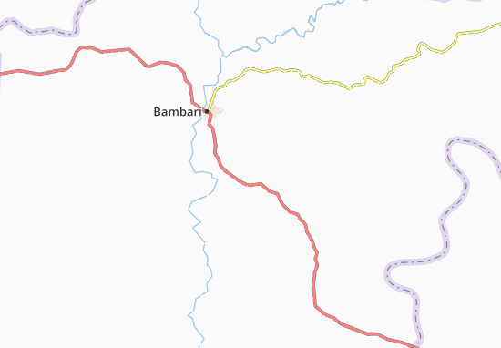 Mapa Tromondji