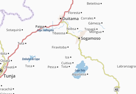 Karte Stadtplan Firavitoba