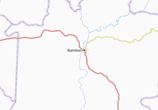 Mapa Mbissianba