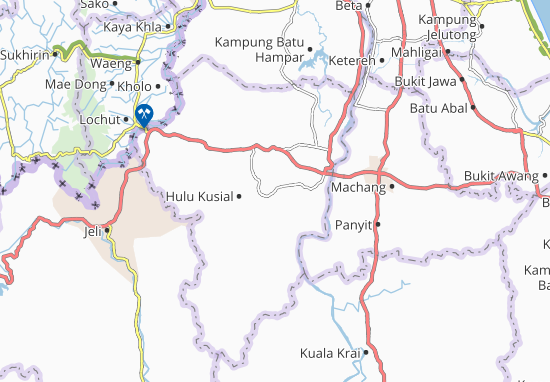 Mapa Kampung Kuala Paku