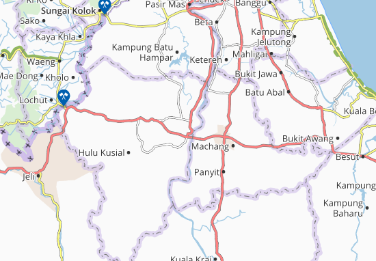 Mapa Kampung Rotan Tawar