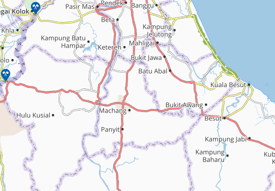 Mapa Kampung Besar Dewan