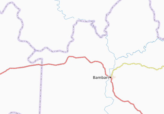 Mapa Danbago