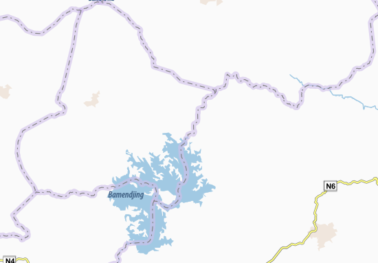 Mapa Bangouren