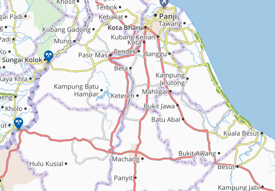 Mapa Kampung Laka