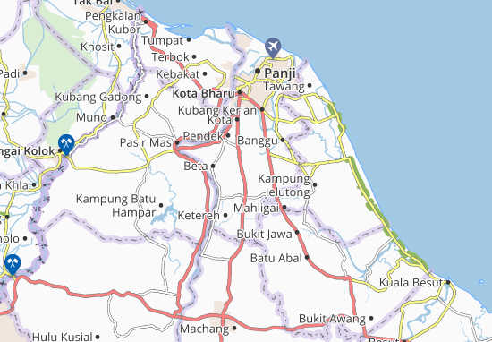 Kampung Kadok Map