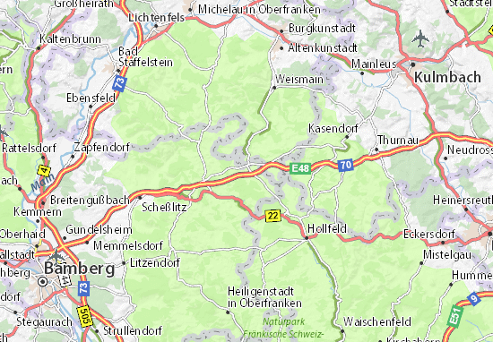 Mapa Stadelhofen