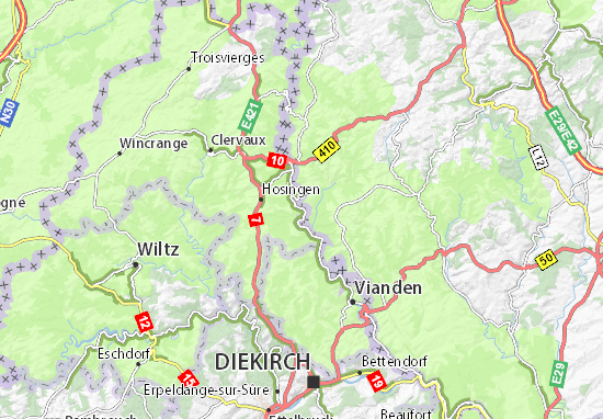 Mapa Obereisenbach