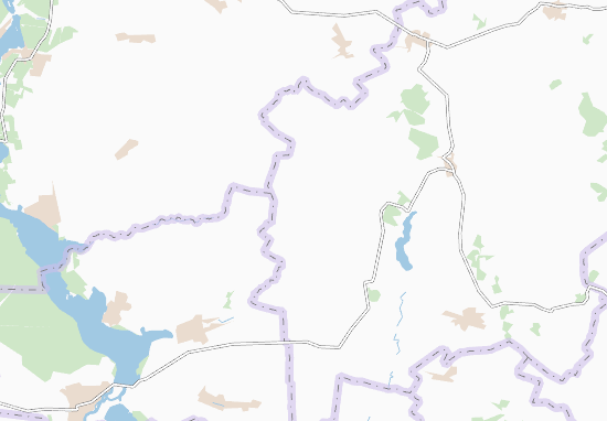 Kaart Plattegrond Hnylytsya Persha