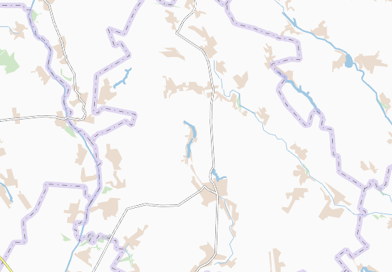 Kaart Plattegrond Zolotonoshka