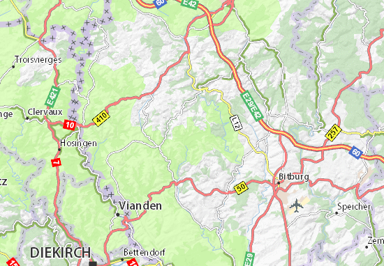 MICHELIN-Landkarte Burscheid - Stadtplan Burscheid - ViaMichelin