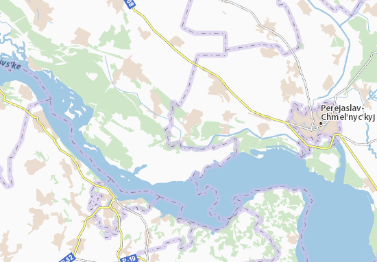 Karte Stadtplan Kovalyn