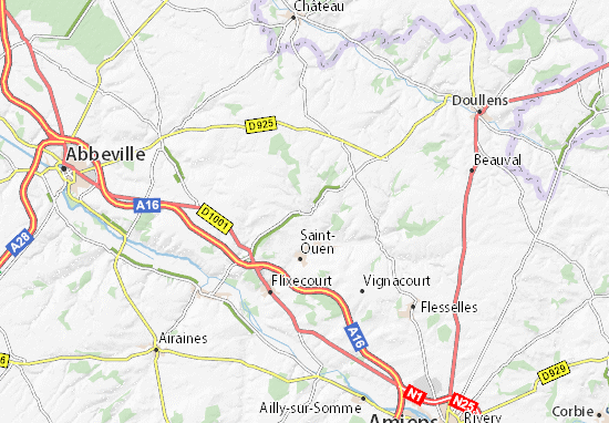 Domart-en-Ponthieu Map