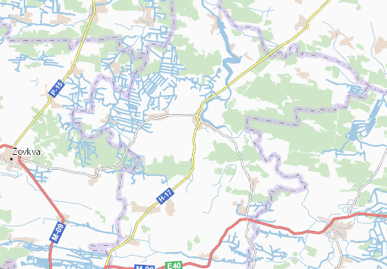 Mapa Sapizhanka