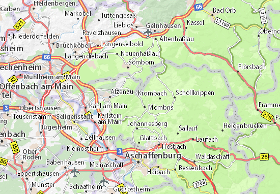 MICHELIN-Landkarte Niedersteinbach - Stadtplan Niedersteinbach