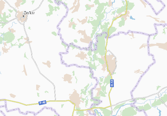 Karte Stadtplan Bil&#x27;s&#x27;k